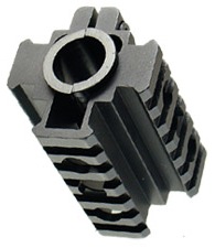    (  ) LEAPERS () MNT-BR101TR Deluxe Tri-Rail Barrel Mount with Barrel Adaptors